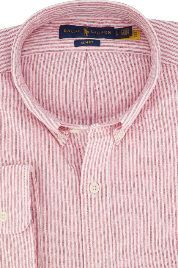 Ralph Lauren Slim fit button down overhemd met streepprint