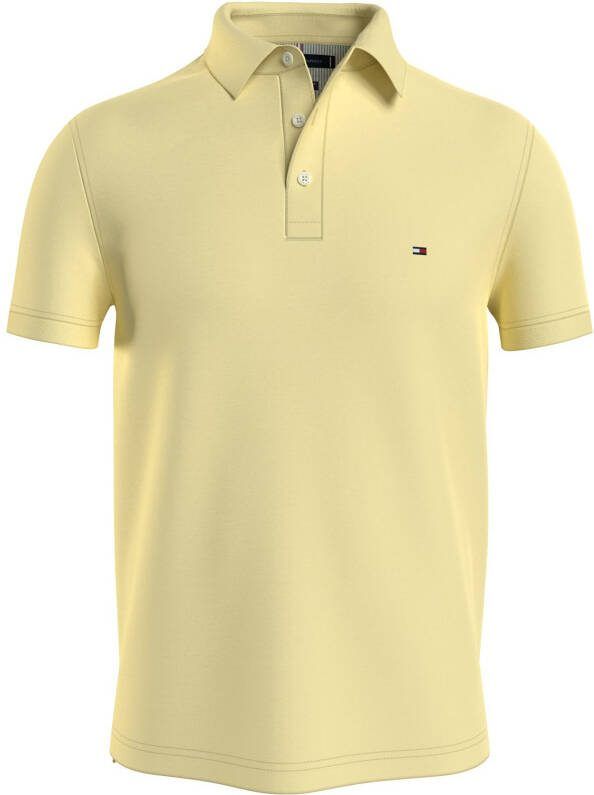 Tommy Hilfiger Polo Slim Fit geel