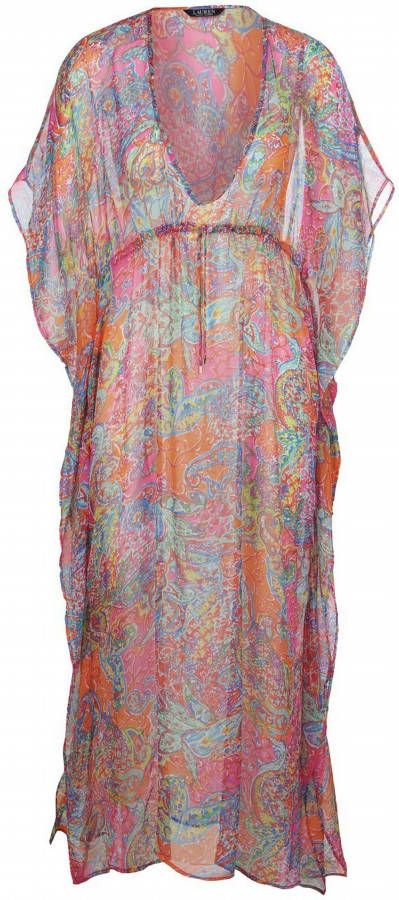 Ralph Lauren Kaftan V hals Van Lauren pink