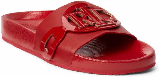 Ralph Lauren Slippers Van Lauren rood