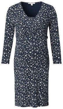 Esprit Moederschapsjurk met lange mouw Nachtblauw