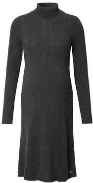 Esprit Moederschapsjurk met lange mouwen asfalt Grijs Melange