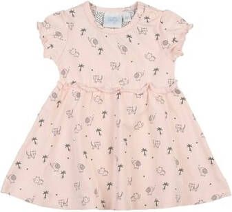 Feetje Dress AOP Wild Thing roze