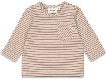 Feetje Shirt met lange mouwen Bear y Nice Zand Melange