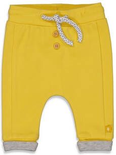 Feetje ! Unisex Lange Broek -- Geel Katoen/elasthan