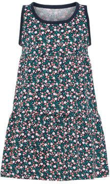 name it  Girl s Jurk Vigga donker saffier Grijs Gr.104 Meisjes