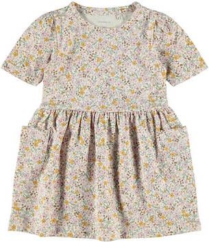 name it Jurk NMFDAGMAR White pet Grijs