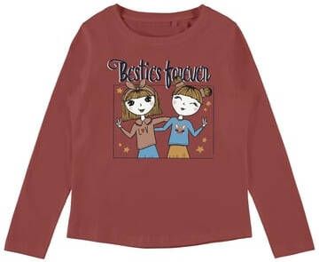 name it Lang Mouw Shirt Nmfveen Gekruid Apple