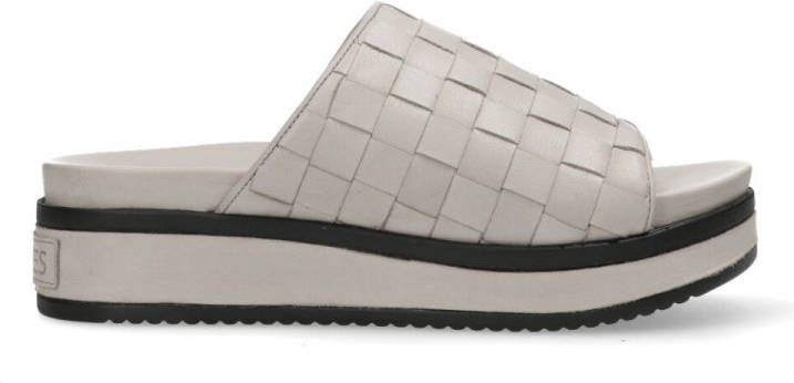 Shabbies Amsterdam Slipper geweven nude