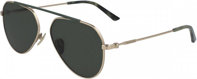 Calvin Klein Zonnebrillen 19147S 717 , Beige, Heren