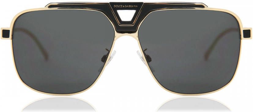Dolce & Gabbana Zonnebril Miami 2256 , Grijs, Heren