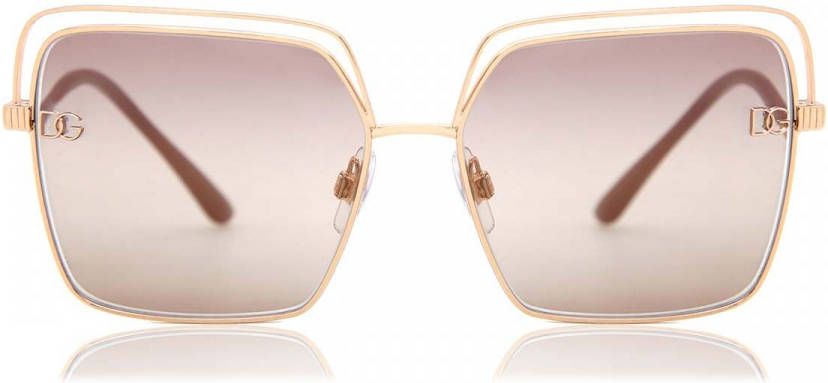 Dolce & Gabbana Zonnebrillen monogram 2268 , Roze, Dames