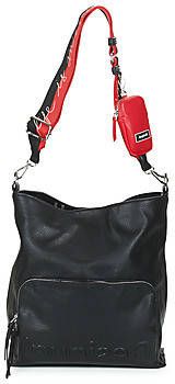Desigual Bag plain front pockets , Zwart, Dames