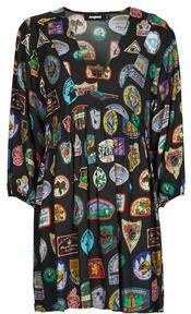 Desigual Casual kleedjes Zwart Dames