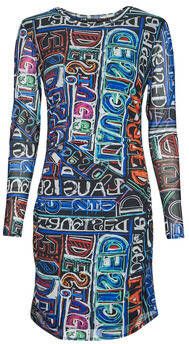 Desigual Korte Jurk VEST_LETTERING