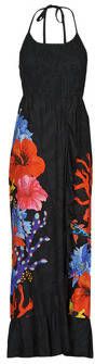 Desigual Abito Fantasia Mare , Zwart, Dames