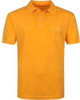 Gant T shirt Sunfaded Jersey Polo Oranje