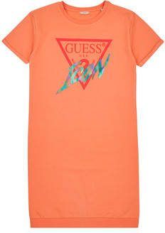 Guess Korte Jurk ROLLED UP SLEEVES TERRY DRESS