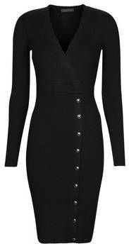 Guess Zwarte Midi Jurk Es Alexandra Dress Swtr