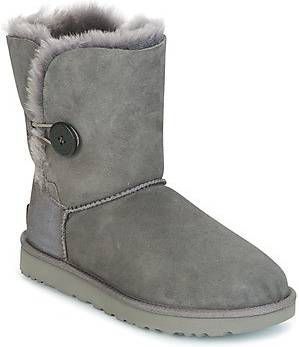 Ugg Short Bailey Button II laarzen voor Dames in Grey,, Shearling