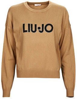 Liu Jo Ronde hals gekweek , Bruin, Dames