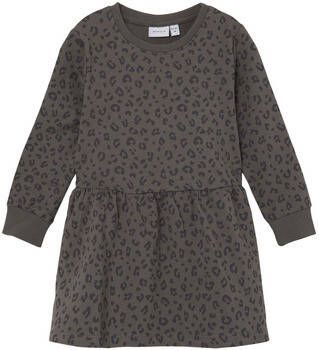 name it Lange Jurk Robe sweat fille Tekko
