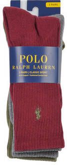 Ralph Lauren Classic sportsokken met logo in 3 pack