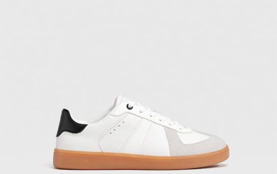 Stradivarius Casual Retro Sneakers Wit 41