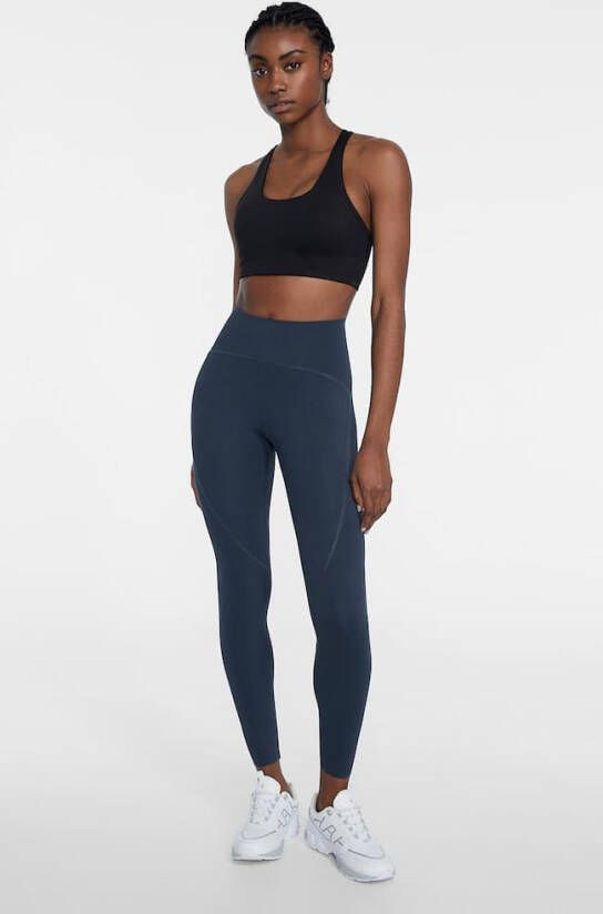 Stradivarius Sportieve Shapewear Leggings Donkergrijs