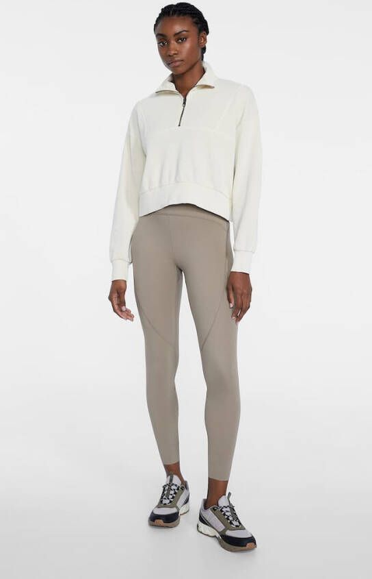 Stradivarius Sportieve Shapewear Leggings Geelbruin