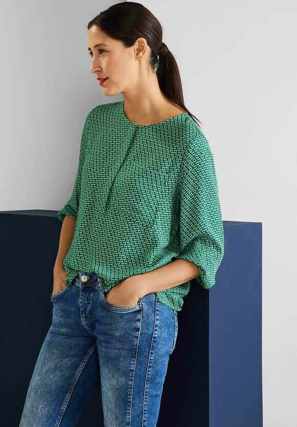 Street One Blouse met allover print