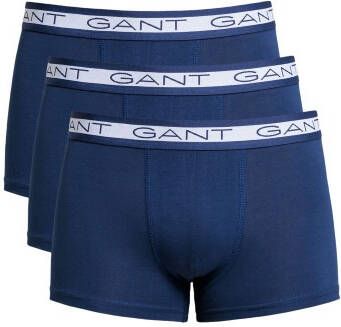 Gant 3 stuks Basic Cotton Trunks