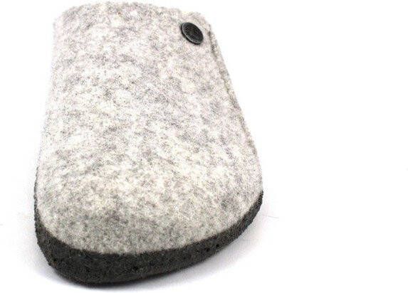 Birkenstock Pantoffels Zermatt Standard WZ Narrow Grijs