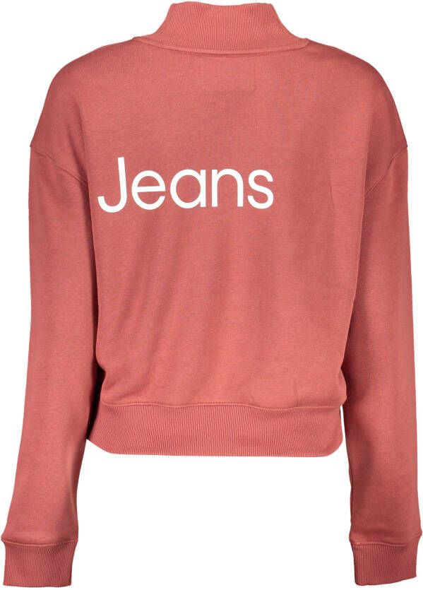 Calvin Klein Sweatshirt zonder zip vrouw rood , Rood, Dames