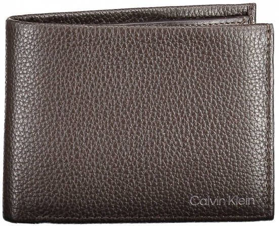 Calvin Klein Brown Men portemonnee , Bruin, Heren