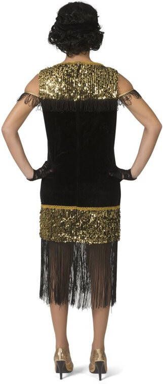 Confetti Flapper jurkje roaring 20's goud | peaky blinders