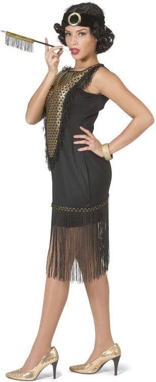 Confetti Gatsby jurkje roaring 20's goud | peaky blinders