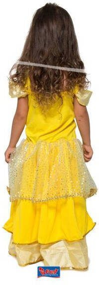 Feestbazaar Prinsessenjurk kind Goud