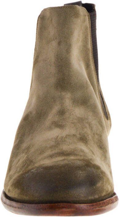 Cordwainer Enkellaarzen naturen suede