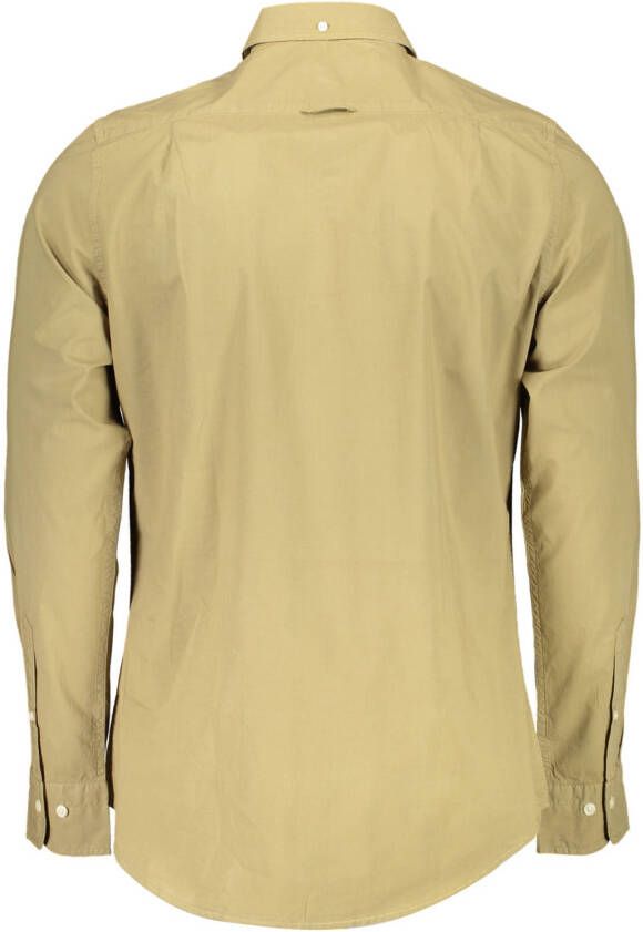 Gant Men & Groen shirt met lange mouwen , Groen, Heren