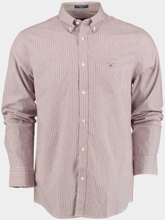 Gant Casual hemd lange mouw reg broadcloth banker bd 3063000/604