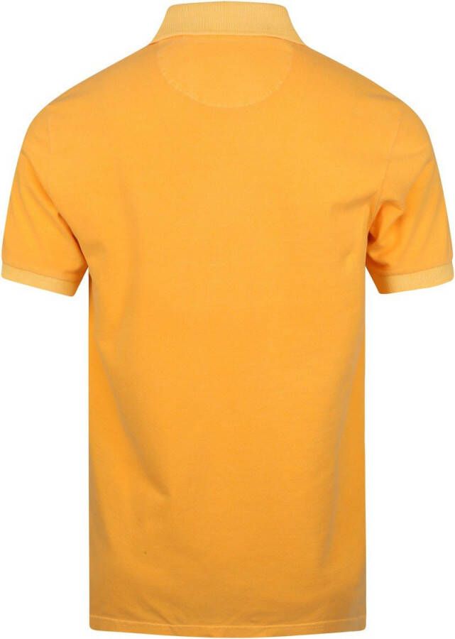 Gant D2. Sunfaced Pique SS Rugger , Oranje, Heren