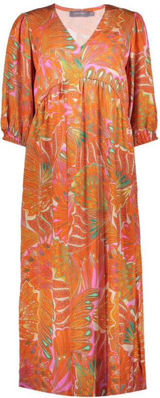 Geisha Maxi jurk Rood 37136 20