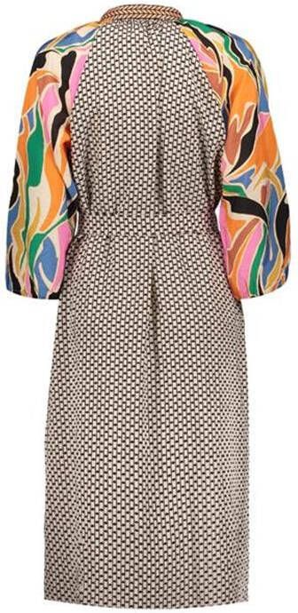 Geisha 37147 20 010 dress off white/coral combi