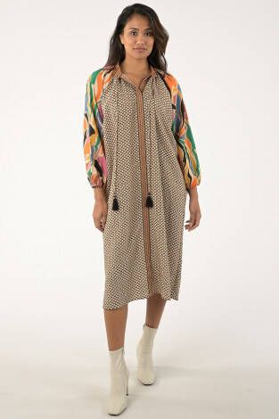 Geisha Jurk driekwart mouw