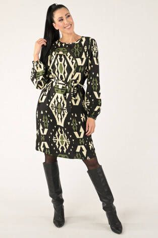 Geisha Jurk 27602 20 2208 , Groen, Dames