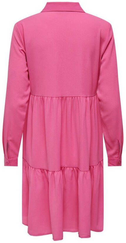 Jacqueline de Yong Blousejurk effen gekleurde