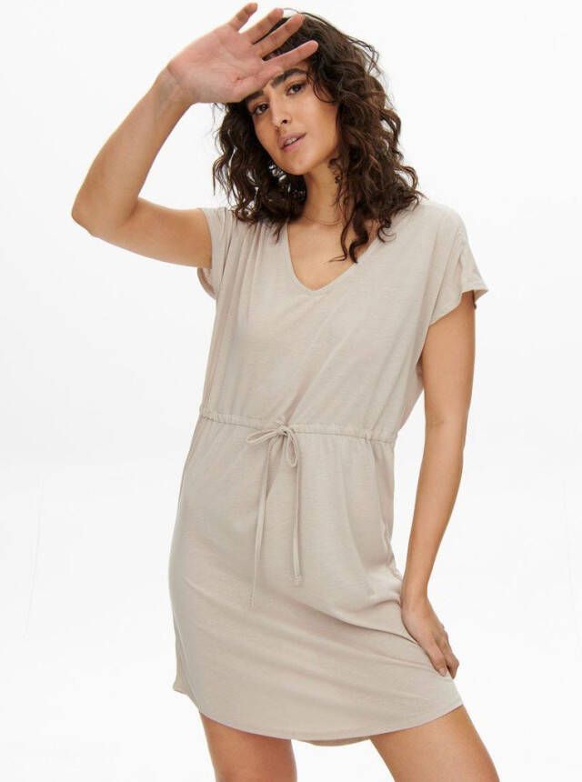 Jacqueline de Yong Jurk effen gekleurde