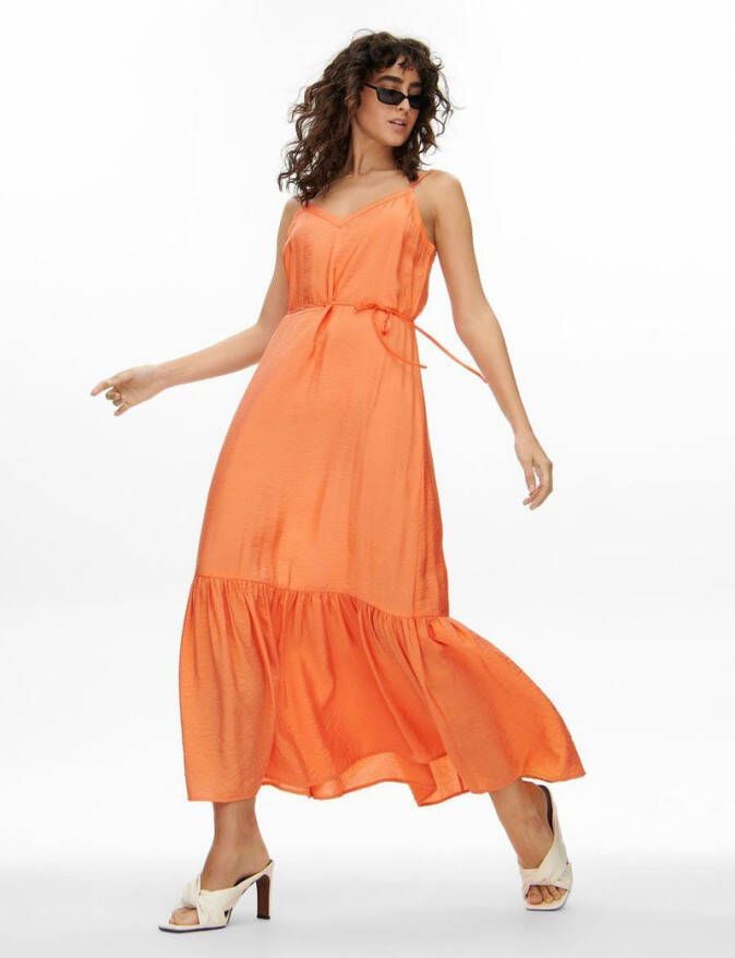 Jacqueline de Yong Maxi jurk bandjes