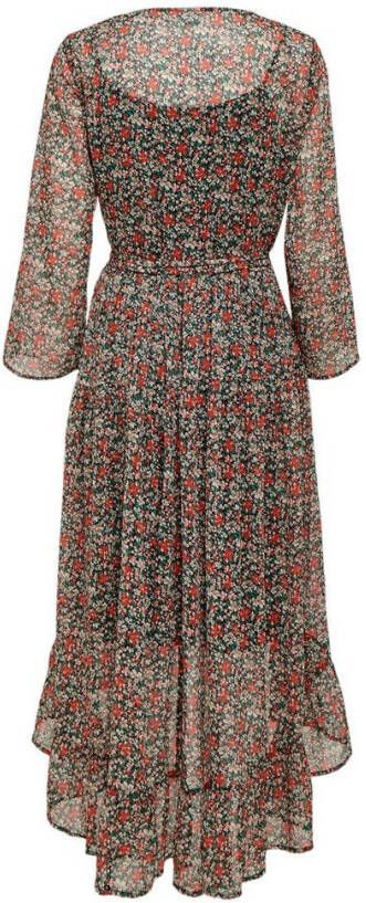 Jacqueline de Yong Midi jurk bloemenprint